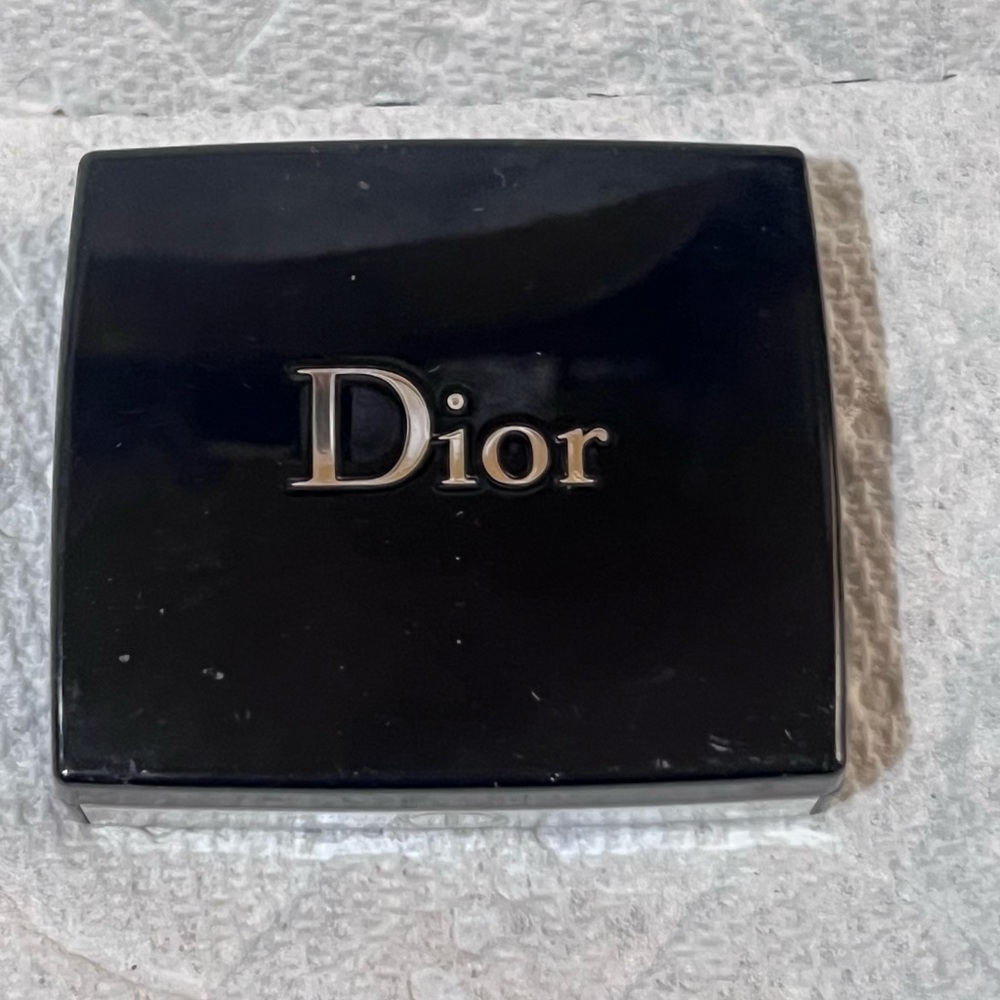 Dior Black Compact Case with eyeshadow